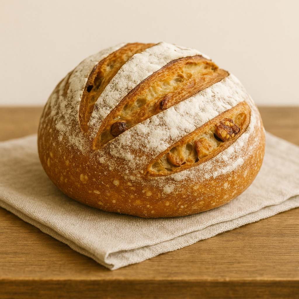 くるみといちじくのカンパーニュ